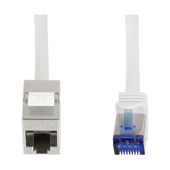 LogiLink Cable de punto de consolidación Cat.6A S/FTP, 10m, gris