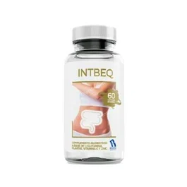 BEQUISA Intbeq 60 Cápsulas con L-Glutamina, Melena de León y Aloe Vera para Soporte Digestivo