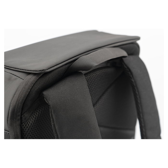 RealPower TravelBag Pro, Mochila de Viaje Negra, TSA, Cierre Magnético, 900D Anti-Deslizante, 33.5 * 18 * 44.5 cm