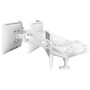 Ergotron LX Pro 45-686-290 Soporte de Monitor para 2 Pantallas LCD, Montaje en Escritorio, Ajustable, Hasta 27", 18.1 kg, Blanco