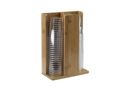 Leone Porta Vasos Bambú 21x11x30 cm