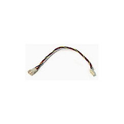 Supermicro CBL-0296L Cable de Extensión o Splitter para Ventilador PC, 0.24 m, Conectores Molex 3-Pin Macho a 4-Pin Macho, Contactos Níquel