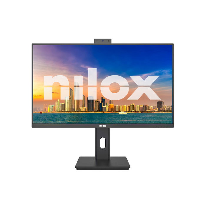 Nilox NXM24RWEB02B Monitor 24 pulg. IPS con Webcam 120Hz Full HD Negro