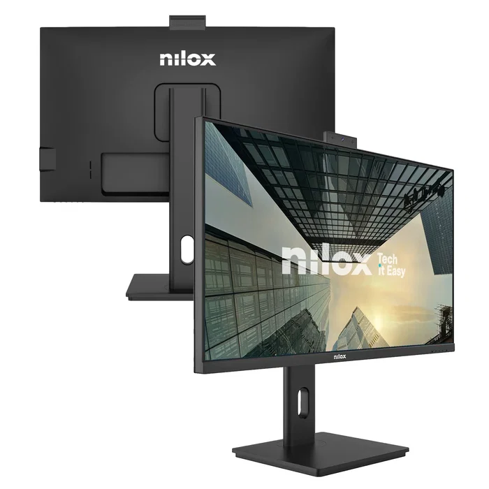 Nilox NXM24RWEB02B Monitor 24" IPS 120Hz Webcam Regulable
