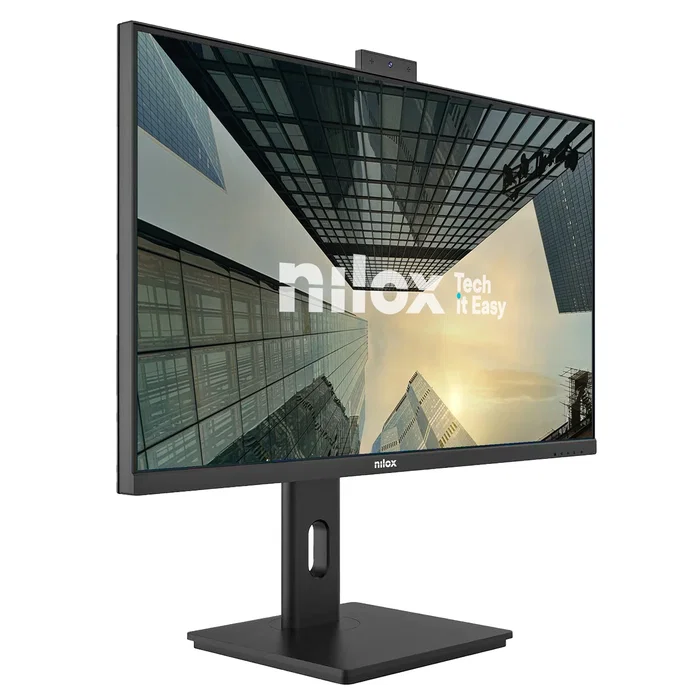 Nilox NXM24RWEB02B Monitor 24" IPS 120Hz Webcam Regulable