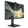 Nilox NXM24RWEB02B Monitor 24" (61 cm) IPS Full HD 1920x1080, 120 Hz, Webcam Full HD con micrófono, base giratoria y ajustable