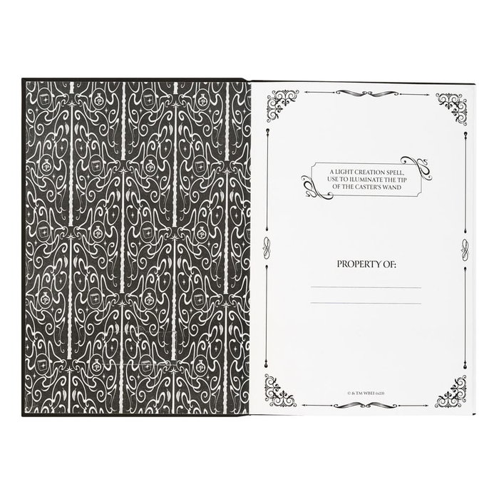 Harry Potter Cuaderno A5 Premium con luz Lumos Maxima