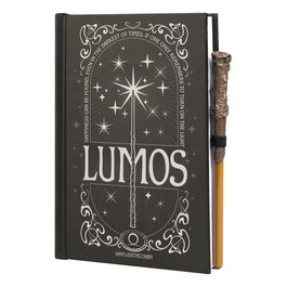 Harry Potter Cuaderno A5 Premium con luz Lumos Maxima