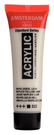 Amsterdam Amsterdam Standard Series Colores Acrílicos Tubo 20 ml Amarillo Nápoles Claro 222