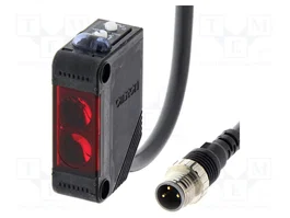 OMRON E3Z-R81-M5J 0.3M Sensor Fotoeléctrico Reflectivo con Reflector