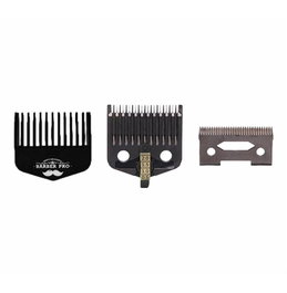 Bifull Peine Guía Ajustable para Clipper 1,5mm-3mm-4,5mm-6mm Negro