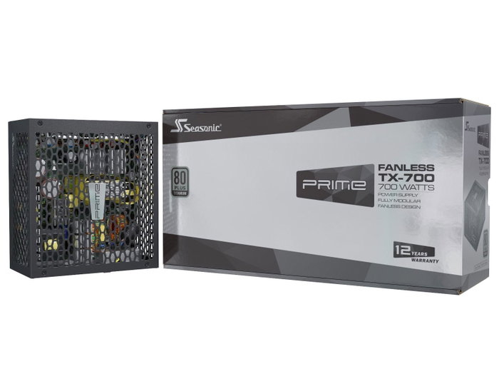 Seasonic PRIME Fanless TX-700 Black 700W 80+ Titanium