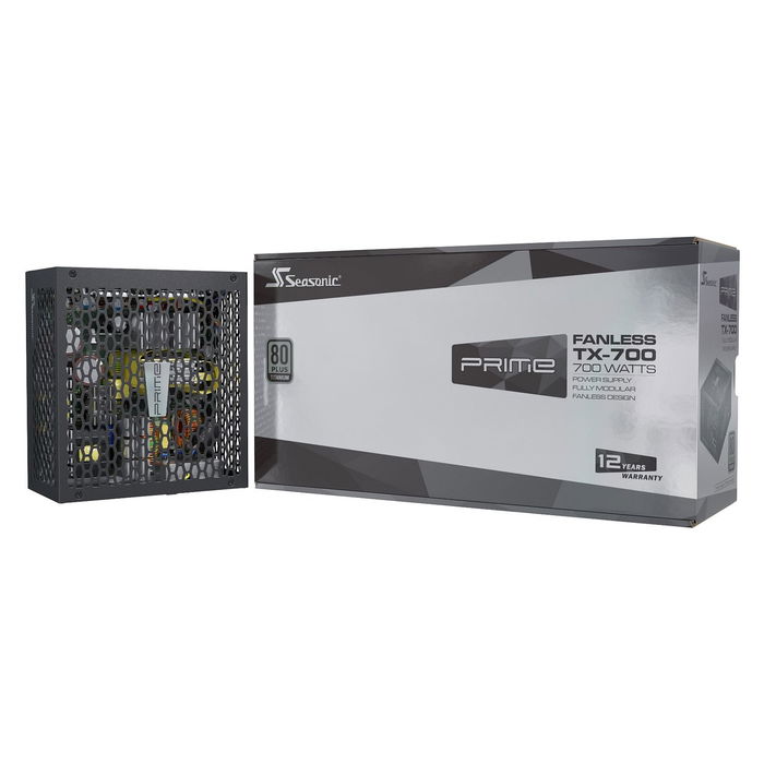 Seasonic PRIME TX 700W 80+ Titanium Fuente de Alimentación Modular ATX Fanless Seasonic PRIME TX 700W 80+ Titanium Fuente de Alimentación Modular ATX Fanless