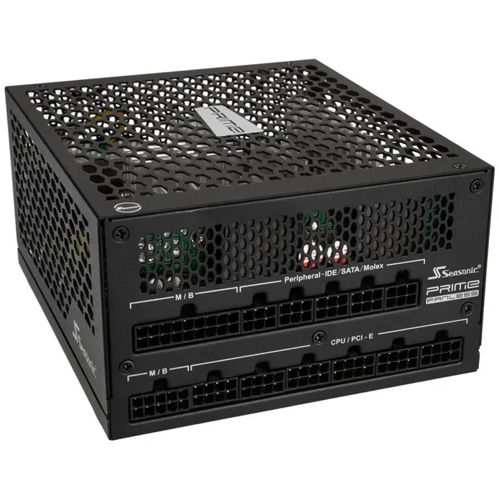 Seasonic PRIME Fanless TX 700W Negro, Totalmente Modular, 80 PLUS Titanium