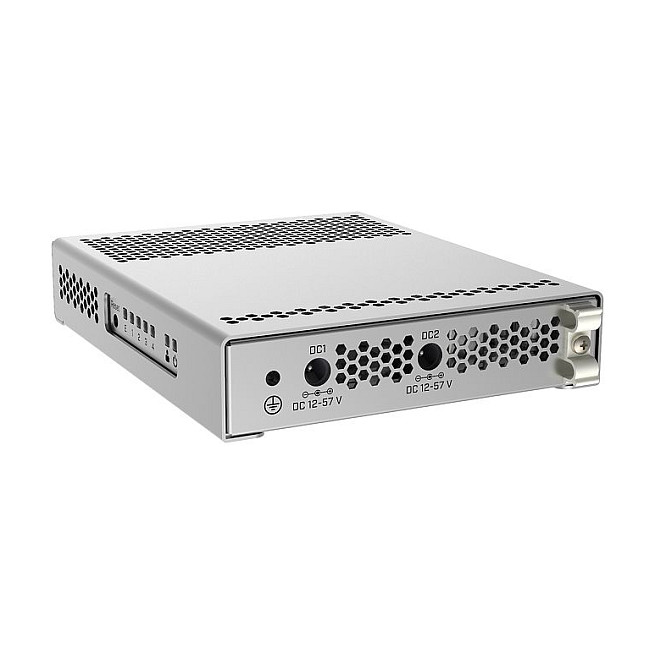 MikroTik CRS305-1G-4S+IN Switch Gestionado 4x Puerto SFP+ 10G, 1x RJ45 Gigabit con PoE MikroTik CRS305-1G-4S+IN Switch Gestionado 4x Puerto SFP+ 10G, 1x RJ45 Gigabit con PoE