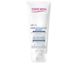 Topicrem UR-30 Crema Hidratante Corporal con 30% Urea 75 ml - Calmante, Antirrugosidades, Piel Escamosa - Textura No Grasa y Sin Perfume