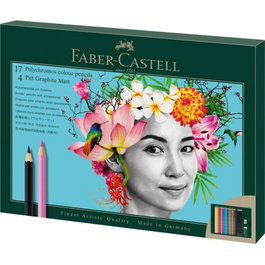 Faber Castell Polychromos & Pitt Graphite Matt Set de Regalo Multicolor