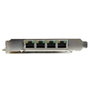 StarTech ST4000PEXPSE Tarjeta de Red PCI Express con 4 Puertos Gigabit PoE