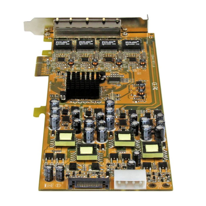 StarTech ST4000PEXPSE Tarjeta de Red PCI Express con 4 Puertos Gigabit PoE