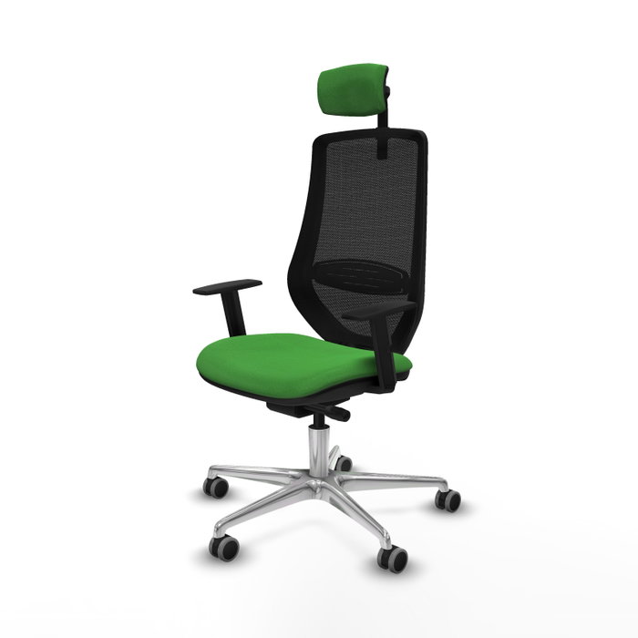 PIQUERAS Y CRESPO Silla de oficina Mardos con mecanismo Sincro/Traslack Verde y Negro PIQUERAS Y CRESPO Silla de oficina Mardos con mecanismo Sincro/Traslack Verde y Negro