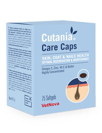 Vetnova Cutania Care Caps 75 Cápsulas para Cuidado de la Piel
