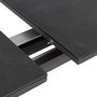 Mesa Comedor Extensible Antracita 180 X 100 X 77 cm