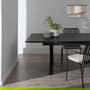 Mesa Comedor Extensible Antracita 180 X 100 X 77 cm