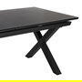 Mesa Comedor Extensible Antracita 180 X 100 X 77 cm