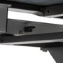 Ixia Mesa de Comedor Extensible Antracita 180x100x77 cm