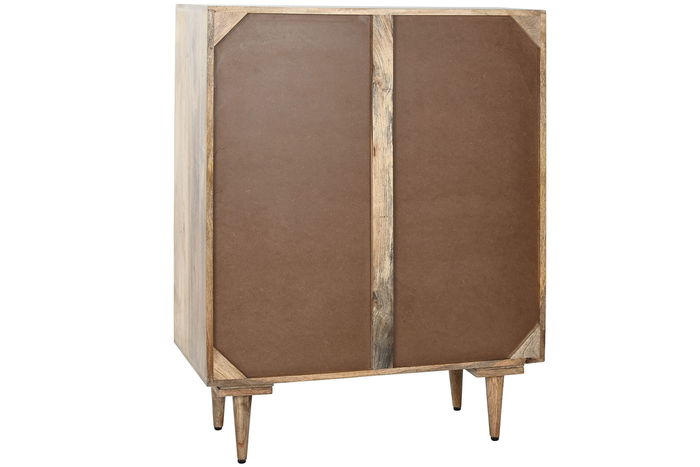 DKD Home Decor Botellero Blanco Natural Mango 41 x 108 x 84 cm