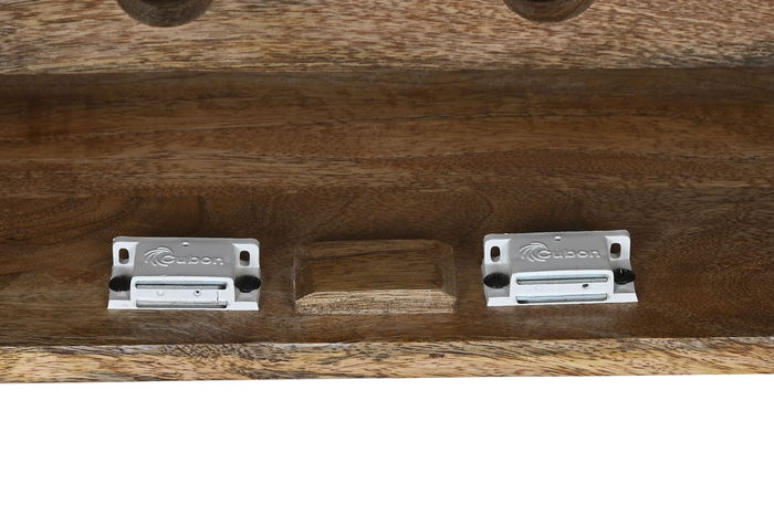 DKD Home Decor Botellero Blanco Natural Mango 41 x 108 x 84 cm