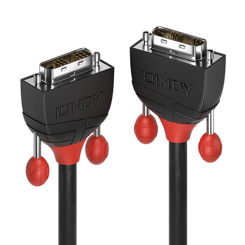 Lindy Cable DVI-D 36256 de 2 m, Negro