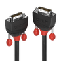 Lindy Cable DVI-D 36256 de 2 m, Negro