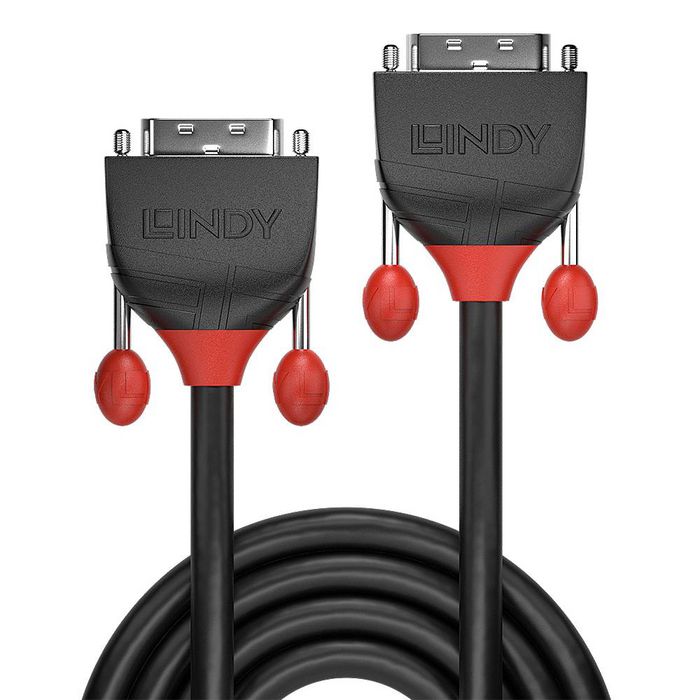 Lindy 36256 Cable DVI a DVI Negro 2 Metros