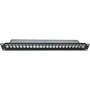 Lineaire Panel de conexión de 24 puertos + 24 conectores RJ45 Cat.6a Keystone KIT5024AS Blindado