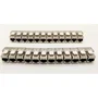 Lineaire Panel de conexión de 24 puertos + 24 conectores RJ45 Cat.6a Keystone KIT5024AS Blindado