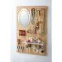 Mottez Panel perforado sin ganchos, 90 x 60 cm