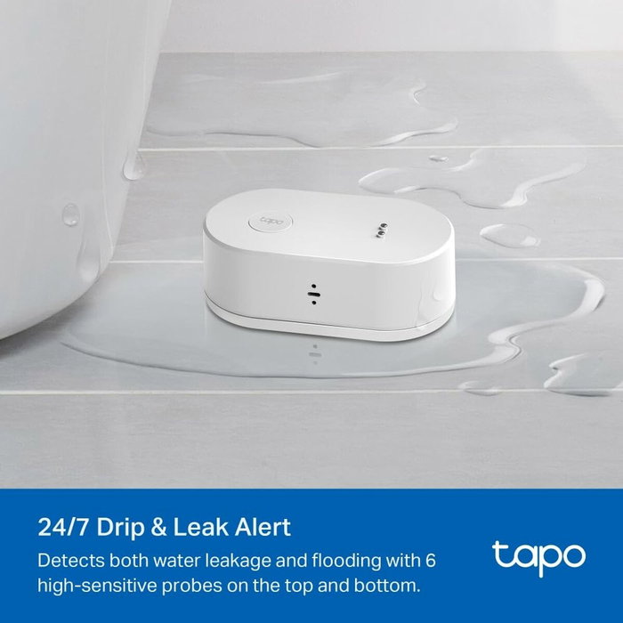 TP-Link Tapo T300 Sensor de fugas de agua Blanco TP-Link Tapo T300 Sensor de fugas de agua Blanco