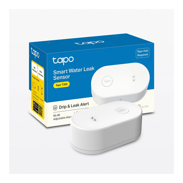 TP-Link Tapo T300 Sensor de fugas de agua Blanco TP-Link Tapo T300 Sensor de fugas de agua Blanco
