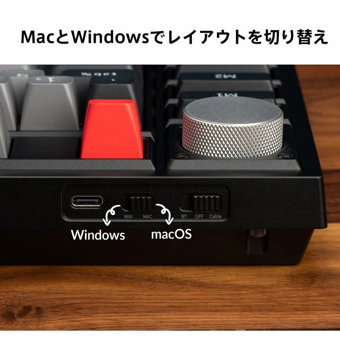 Keychron Q3 Pro SE Teclado mecánico para juegos con interruptores rojos y retroiluminación RGB