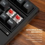 Keychron Q3 Pro SE Teclado mecánico para juegos con interruptores rojos y retroiluminación RGB