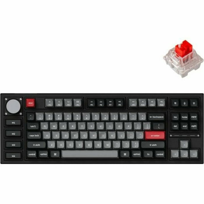 Keychron Q3 Pro SE Teclado mecánico para juegos con interruptores rojos y retroiluminación RGB