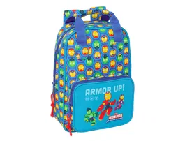 Safta Mochila Infantil Iron Man con Asas para Niño/Niña - 280x200x80 mm