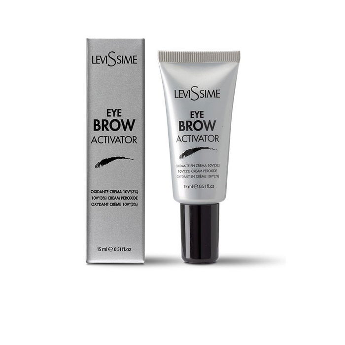 Levissime Eye Brow Activator Oxidante Gel 10V 3% 15ml para Tintes y Decoloraciones de Cejas Levissime Eye Brow Activator Oxidante Gel 10V 3% 15ml para Tintes y Decoloraciones de Cejas