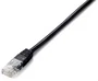 Equip 825451 Cable de Red Cat5e U/UTP (UTP) 2 Metros con Conectores RJ-45 Macho Chapados en Oro - Negro
