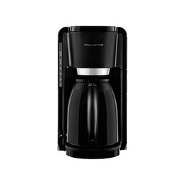 Rowenta CT3808 Cafetera de Filtro con Anti-Goteo, 12 Tazas, 1.25L, 850W, Jarra Therminox, Negro