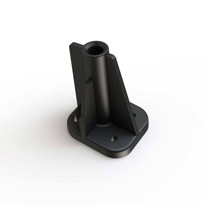 Q&Q Pata Plástico Modelo Faster Acabado Negro