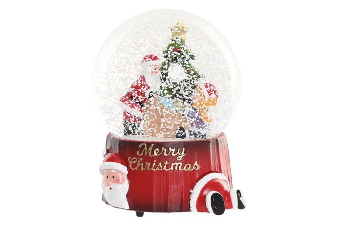 DKD Home Decor Bola Decoracion Navidad Tradicional Multicolor 10 x 13.5 x 11 cm (4 Unidades) Resina Cristal Musical DKD Home Decor Bola Decoracion Navidad Tradicional Multicolor 10 x 13.5 x 11 cm (4 Unidades) Resina Cristal Musical