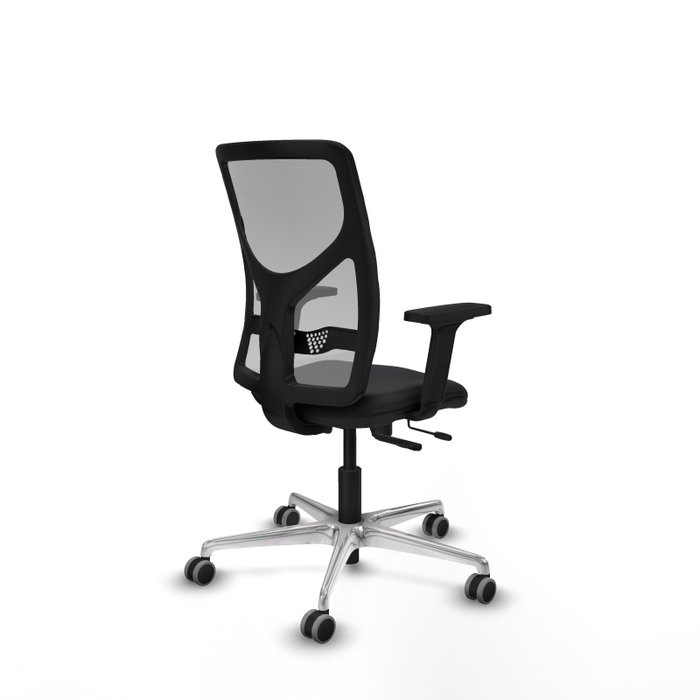 PIQUERAS Y CRESPO Silla de oficina Motilla con mecanismo Sincro/Traslack, Negro y Gris PIQUERAS Y CRESPO Silla de oficina Motilla con mecanismo Sincro/Traslack, Negro y Gris