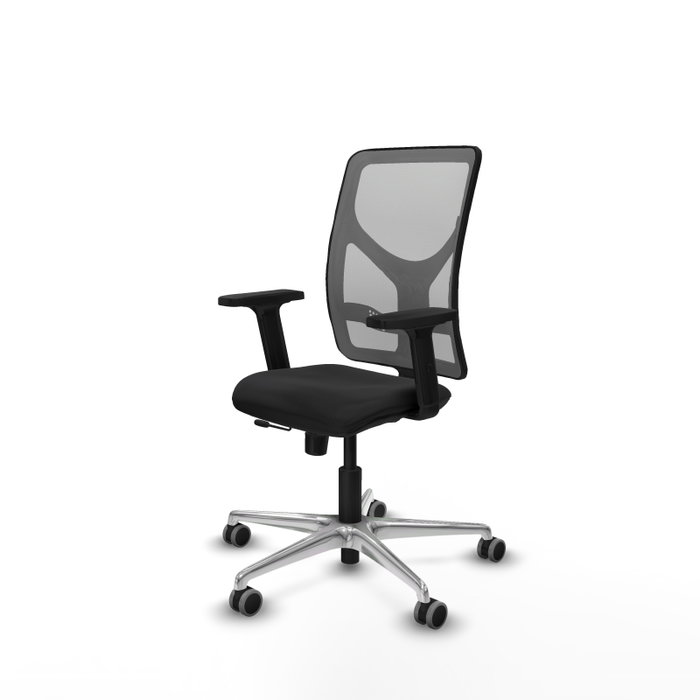 PIQUERAS Y CRESPO Silla de oficina Motilla con mecanismo Sincro/Traslack, Negro y Gris PIQUERAS Y CRESPO Silla de oficina Motilla con mecanismo Sincro/Traslack, Negro y Gris